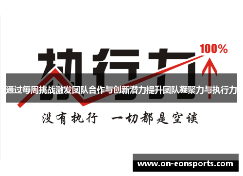 通过每周挑战激发团队合作与创新潜力提升团队凝聚力与执行力